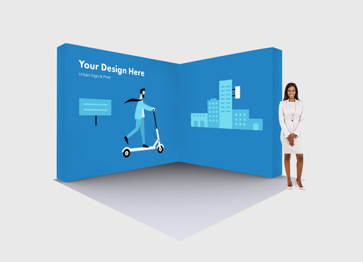 San Diego 10ft Lumiere Light Wall® Configuration B - Urban Sign and Print