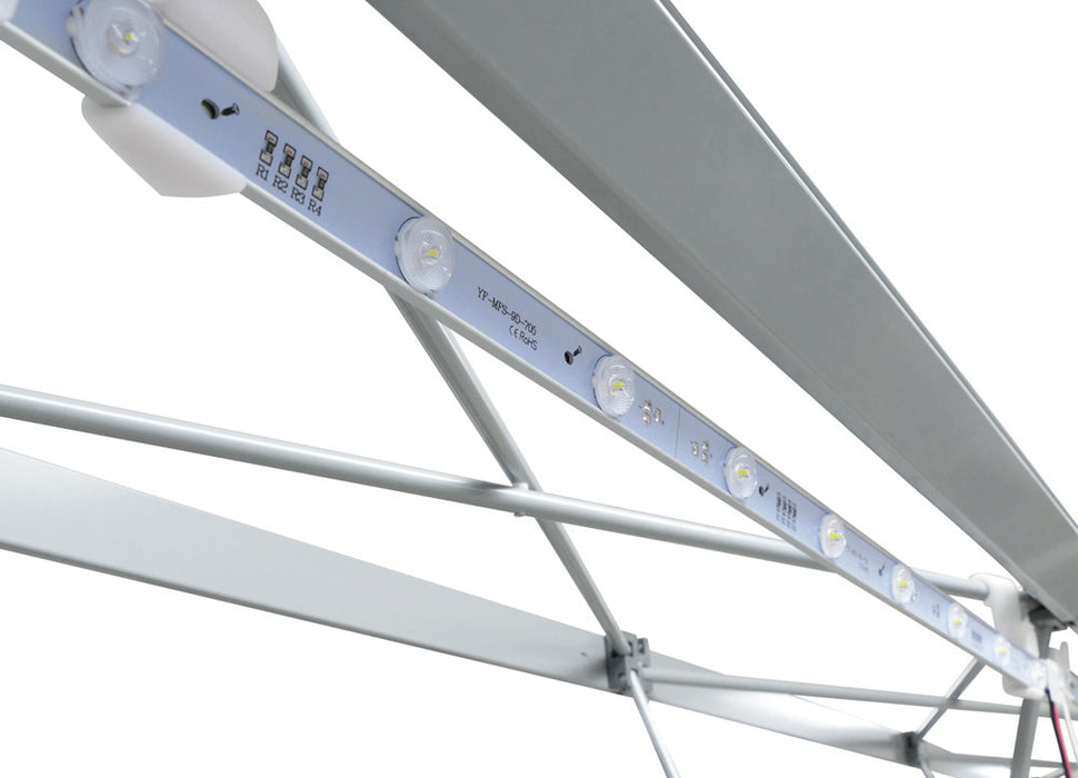 10ft Lumiere Light Wall® Configuration B - Urban Sign and Print