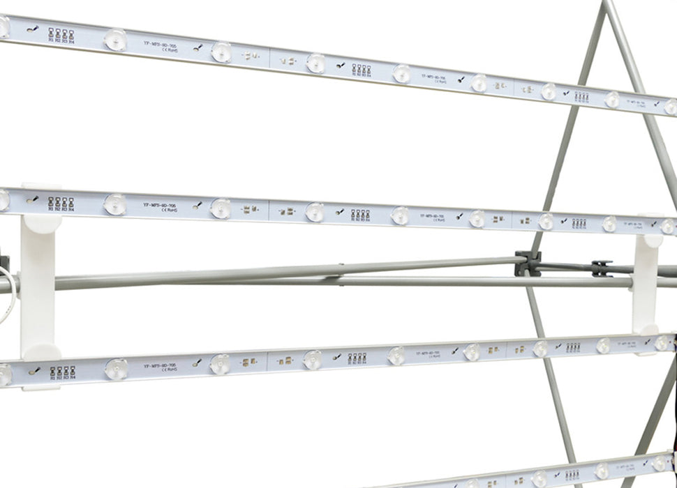 10ft Lumiere Light Wall® Configuration B - Urban Sign and Print