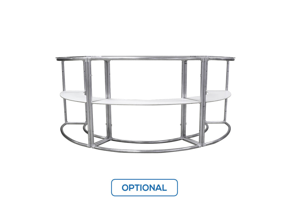 EZ Fabric Counter, Curved Triple - Urban Sign and Print