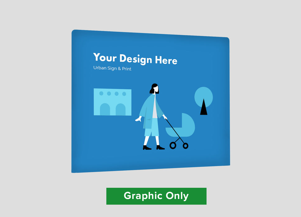 8ft EZ Tube Straight Display