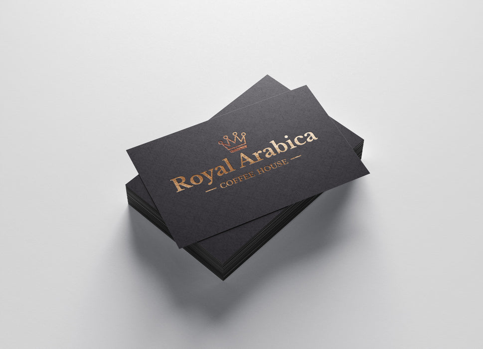 Buy Metallic Foil Business Cards