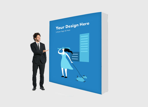 San Diego 7.5ft x 7.5ft Lumiere Light Wall® - Urban Sign and Print