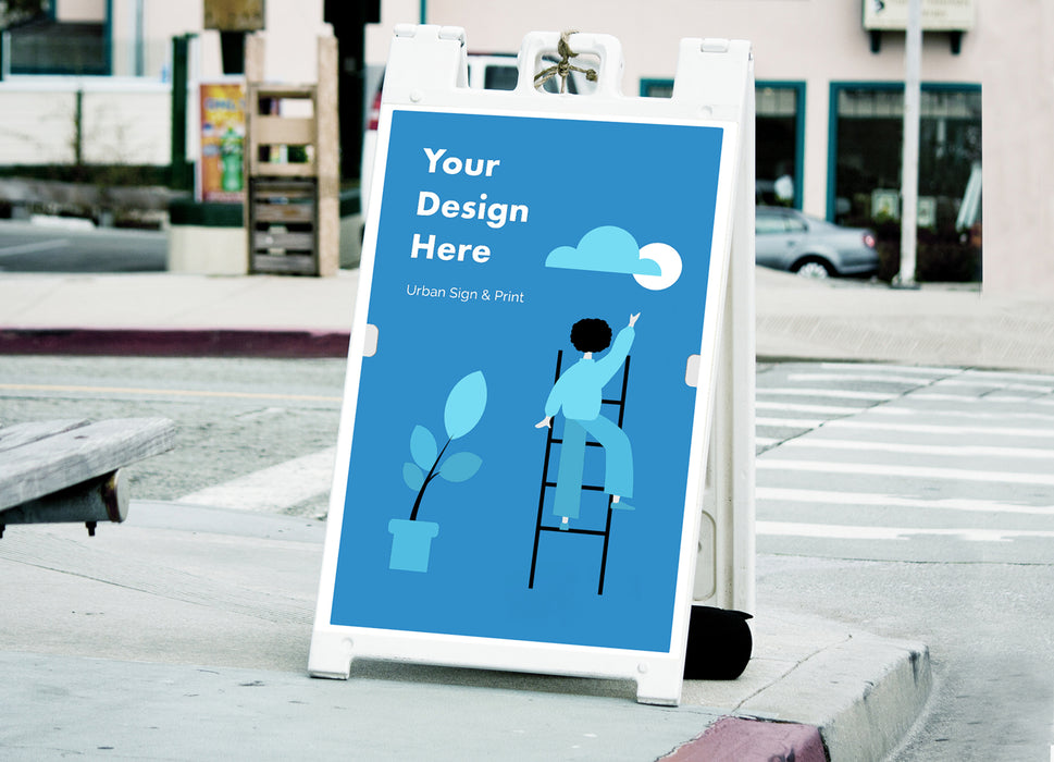 San Diego A Frame Signs Sandwich Boards - Urban Sign and Print