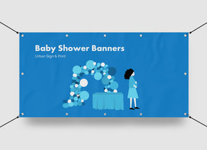 San Diego Baby Shower Banners Printing