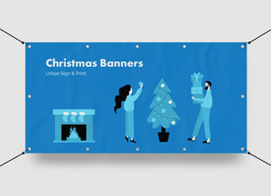 San Diego Christmas Banners Printing