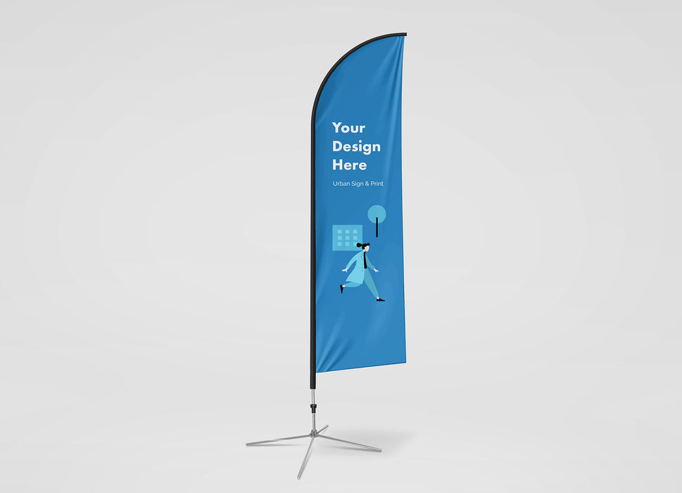 San Diego Feather Flag Banners - Urban Sign and Print