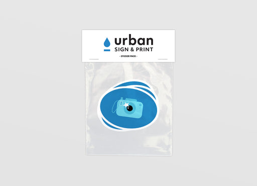 oval vinyl sticker printing