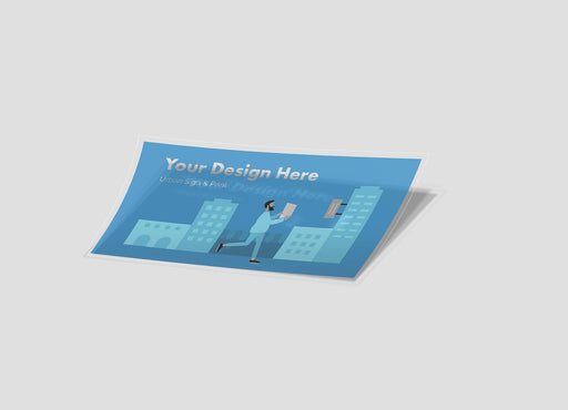 San Diego Clear Static Clings - Urban Sign and Print