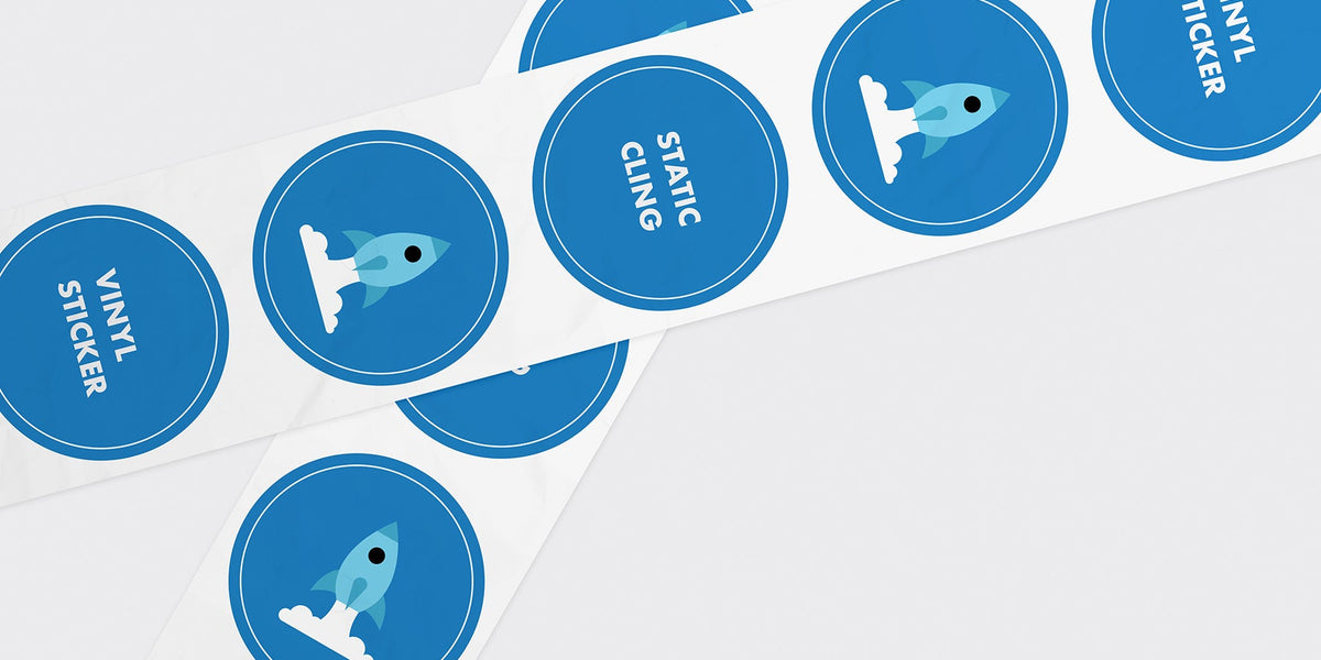 The Difference Between Vinyl Stickers and Static Clings