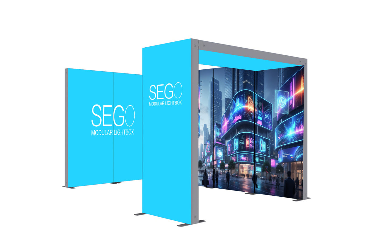 Midula Sign SEGO Modular Lightbox Display Configuration G