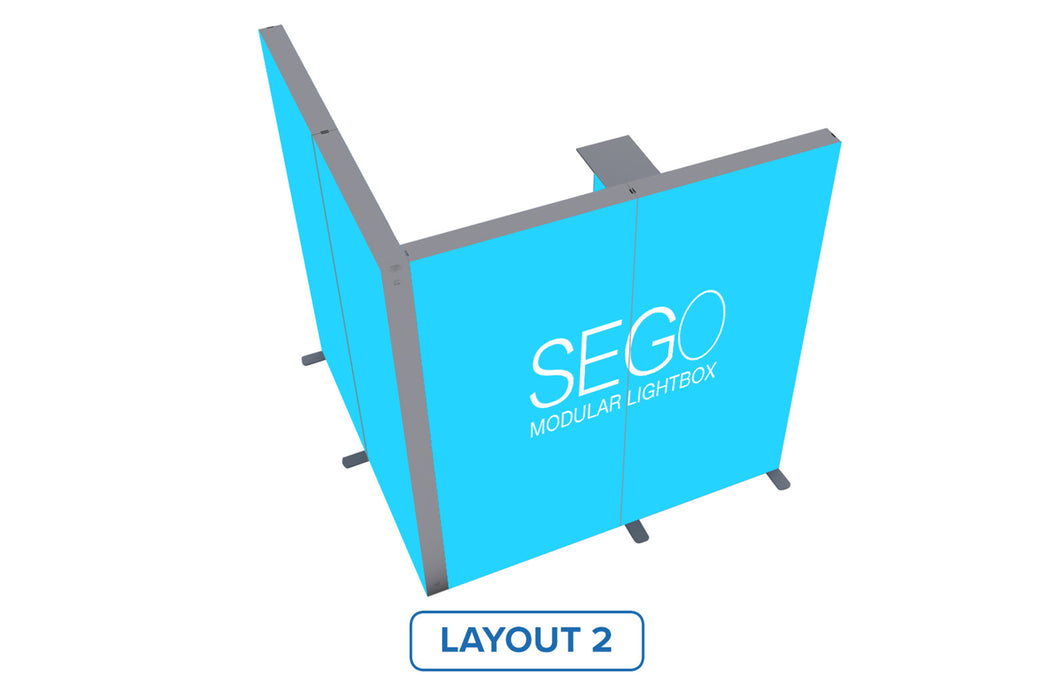 SEGO Modular Lightbox Display, Configuration K
