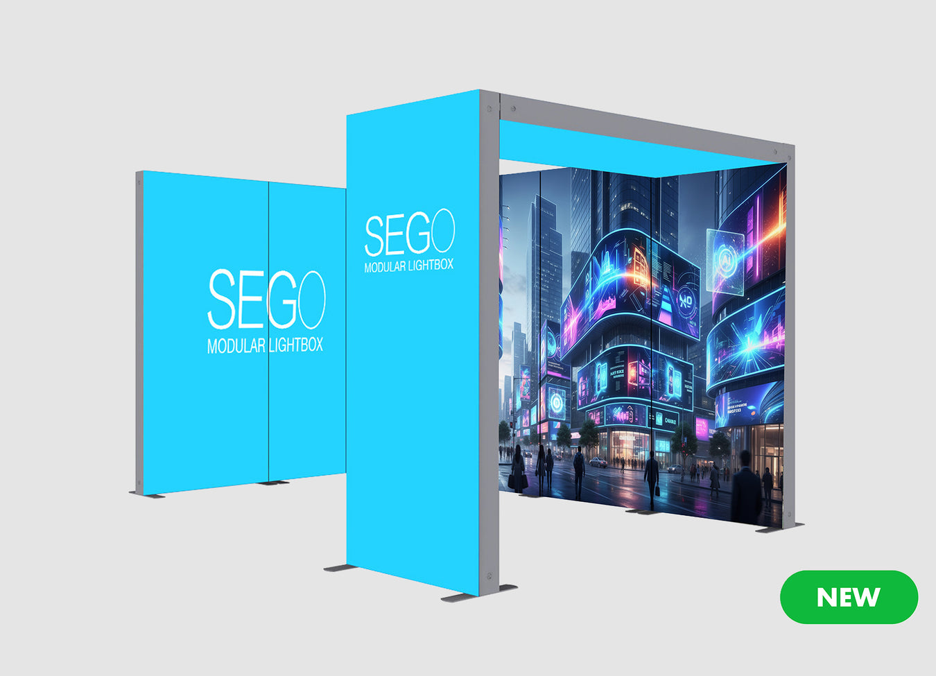 SEGO Modular Lightbox Displays