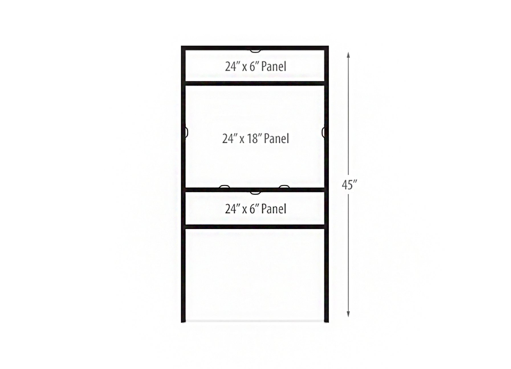 H-Frame Yard Signs San Diego | Real Estate Signs