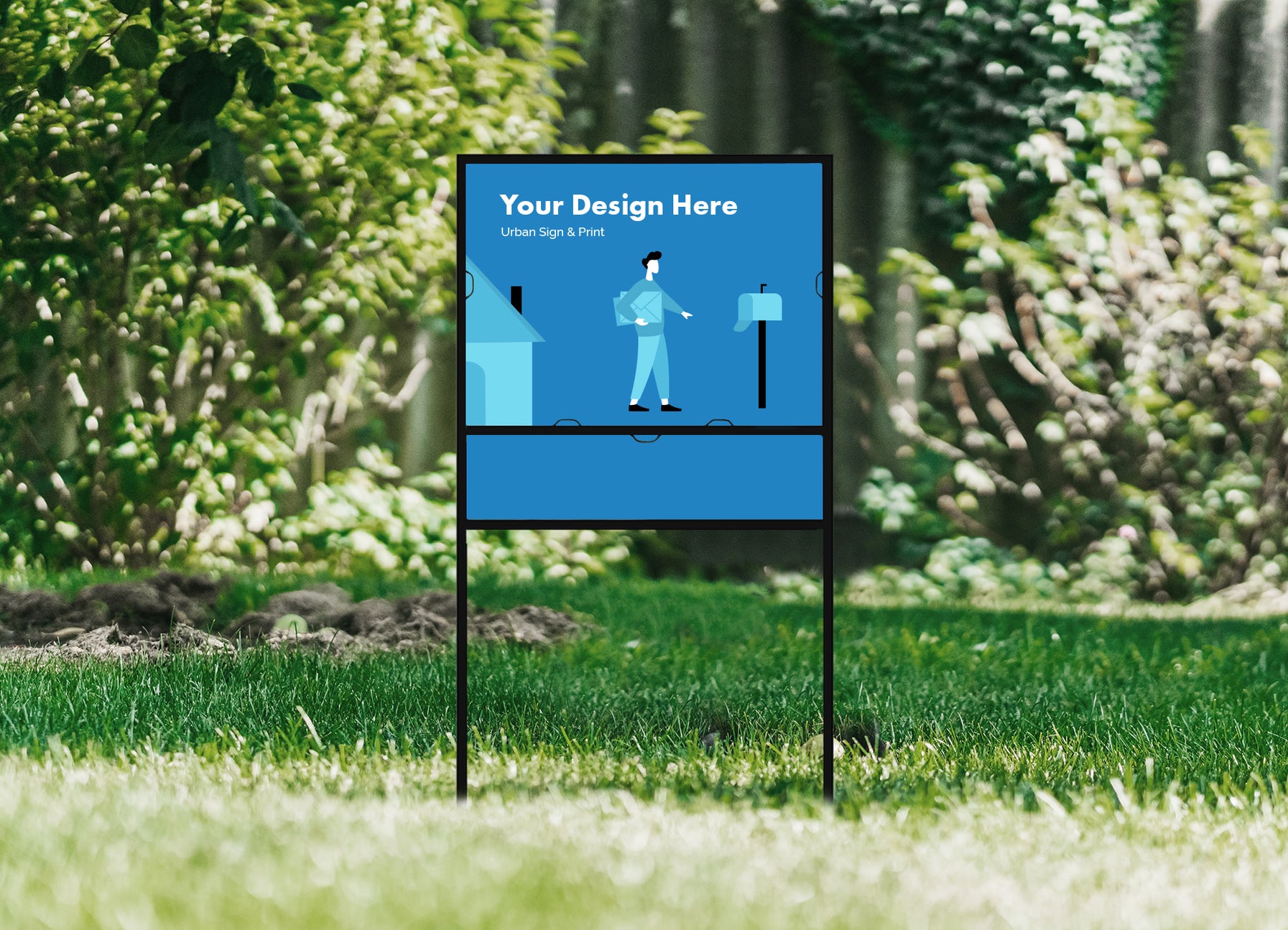 H-Frame Yard Signs San Diego | Real Estate Signs