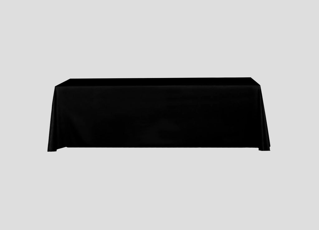 San Diego Black Full Color Table Throw - Urban Sign and Print 